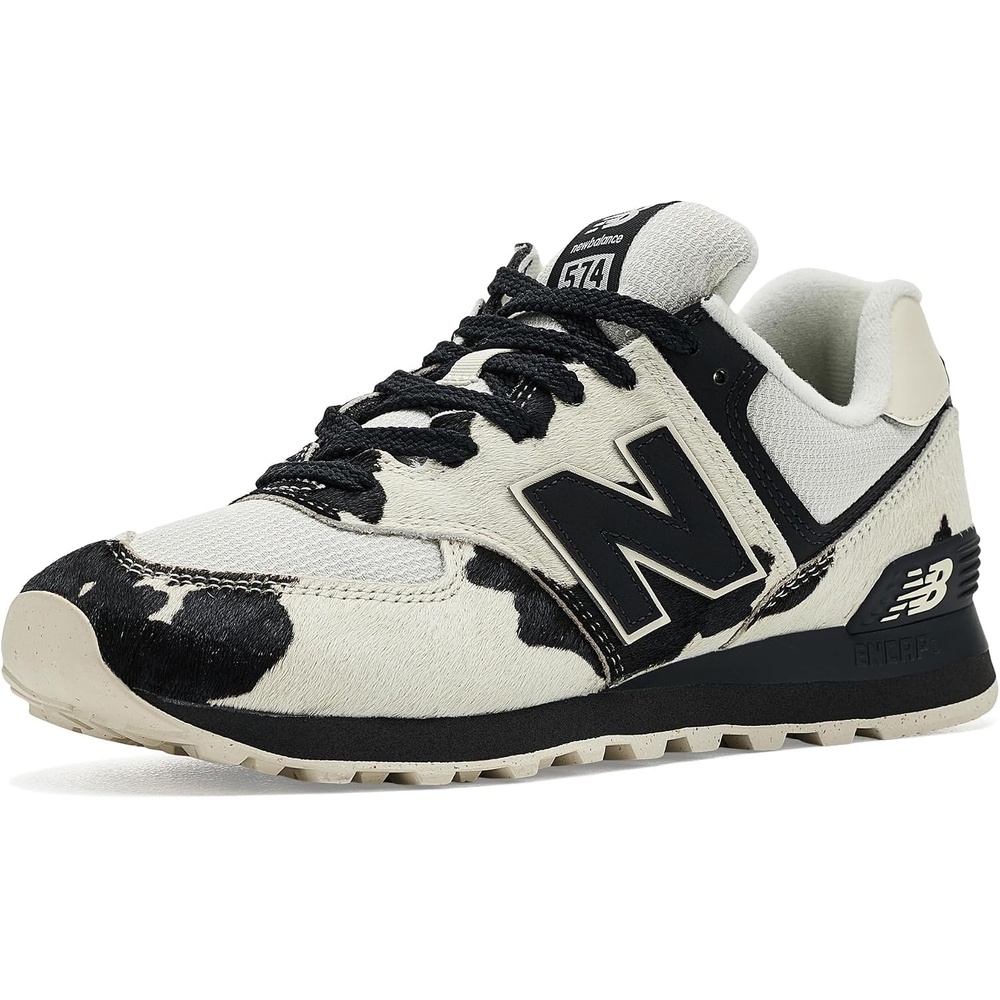 image:imageNew Balance Womens 574 ShoesBlackLinen