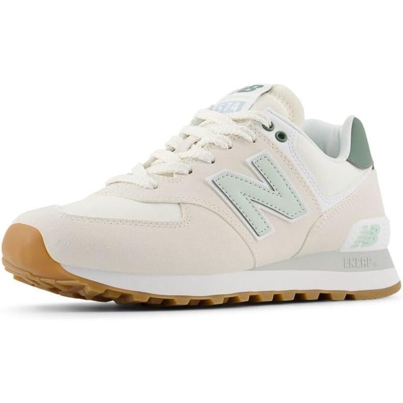 image:imageNew Balance Womens 574 ShoesSea SaltNew Spruce