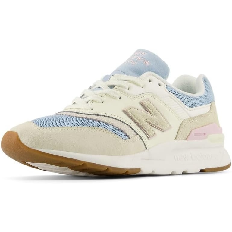 image:imageNew Balance Womens 997H V1 Sneaker  Casual ShoesAngoraLight Chrome BlueRose Sugar