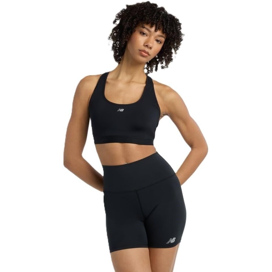 image:imageNew Balance Womens NB Essential Run BraBlackBlack