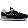 New Balance 574 Unisex Shoes | Casual Shoes(Black/White)