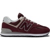 New Balance 574 Unisex Shoes | Casual Shoes(Burgundy/White)