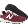 New Balance 574 Unisex Shoes | Casual Shoes(Classic Crimson/White/Angora)