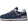 New Balance 574 Unisex Shoes | Casual Shoes(Navy/White)