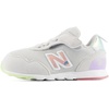 New Balance Baby-Boys 515 New-b Hook & Loop | Casual Shoes(Grey Matter/Lilac Glo)