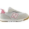 New Balance Baby-Boys 515 New-b Hook & Loop | Casual Shoes(Quartz Grey/Pink Eraser)