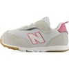 New Balance Baby-Boys 515 New-b Hook & Loop | Casual Shoes(Quartz Grey/Pink Eraser)