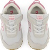 New Balance Baby-Boys 515 New-b Hook & Loop | Casual Shoes(Quartz Grey/Pink Eraser)