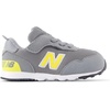 New Balance Baby-Boys 515 New-b Hook & Loop | Casual Shoes(Slate Grey/Punch Yellow)