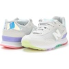 New Balance Kid’s 515 Lace Sneaker (Little Kid) | Casual Shoes(Grey Matter/Lilac Glo)