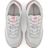 New Balance Kid’s 515 Lace Sneaker (Little Kid) | Casual Shoes(Quartz Grey/Pink Eraser)