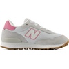 New Balance Kid’s 515 Lace Sneaker (Little Kid) | Casual Shoes(Quartz Grey/Pink Eraser)