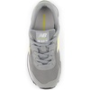 New Balance Kid’s 515 Lace Sneaker (Little Kid) | Casual Shoes(Slate Grey/Punch Yellow)