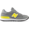 New Balance Kid’s 515 Lace Sneaker (Little Kid) | Casual Shoes(Slate Grey/Punch Yellow)