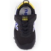 New Balance Kids’ 515 New-b Hook & Loop(Black/Blue Gemstone)