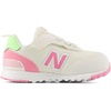 New Balance Kids’ 515 New-b Hook & Loop(Sea Salt/Signal Pink)