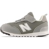 New Balance Kids’ 515 New-b Hook & Loop(Slate Grey/White)
