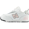 New Balance Kids’ 515 New-b Hook & Loop(White/Shell Pink)