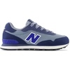 New Balance Kids’ 515 V1 Hook and Loop Sneaker(Artic Grey/Team Royal)