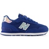 New Balance Kids’ 515 V1 Hook and Loop Sneaker(Atlantic Blue/White)