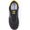 New Balance Kids’ 515 V1 Hook and Loop Sneaker(Black/Blue Gemstone)