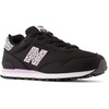 New Balance Kids’ 515 V1 Hook and Loop Sneaker(Black/Cyber Lilac)