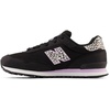New Balance Kids’ 515 V1 Hook and Loop Sneaker(Black/Cyber Lilac)