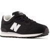 New Balance Kids’ 515 V1 Hook and Loop Sneaker(Black/White)