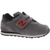 New Balance Kids’ 515 V1 Hook and Loop Sneaker(Castlerock/Velocity Red)