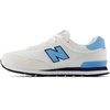 New Balance Kids’ 515 V1 Hook and Loop Sneaker(Coastal Blue/White)