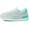 New Balance Kids’ 515 V1 Hook and Loop Sneaker(Concrete/Cyber Jade/0)