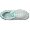 New Balance Kids’ 515 V1 Hook and Loop Sneaker(Concrete/Cyber Jade/0)