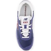 New Balance Kids’ 515 V1 Hook and Loop Sneaker(Dream State/Monarch Burgundy)