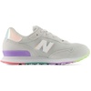 New Balance Kids’ 515 V1 Hook and Loop Sneaker(Grey Matter/Lilac Glo)
