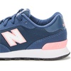 New Balance Kids’ 515 V1 Hook and Loop Sneaker(Nb Navy/Double Bubble)