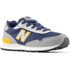 New Balance Kids’ 515 V1 Hook and Loop Sneaker(Nb Navy/Slate Grey)