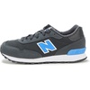 New Balance Kids’ 515 V1 Hook and Loop Sneaker(Phantom/Blue Bird)