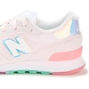 New Balance Kids’ 515 V1 Hook and Loop Sneaker(Pink Salt/Double Bubble)