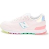 New Balance Kids’ 515 V1 Hook and Loop Sneaker(Pink Salt/Double Bubble)