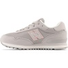 New Balance Kids’ 515 V1 Hook and Loop Sneaker(Rain Cloud/Pink Haze)