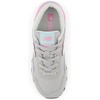 New Balance Kids’ 515 V1 Hook and Loop Sneaker(Raincloud/Reflection/Signal Pink)