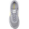 New Balance Kids’ 515 V1 Hook and Loop Sneaker(Slate Grey/Punch Yellow)