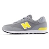 New Balance Kids’ 515 V1 Hook and Loop Sneaker(Slate Grey/Punch Yellow)