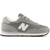 New Balance Kids’ 515 V1 Hook and Loop Sneaker(Slate Grey/White)