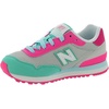 New Balance Kids’ 515 V1 Hook and Loop Sneaker(Summer Fog/Pink Glo)