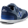 New Balance Kids’ 515 V1 Hook and Loop Sneakers(Artic Grey/Team Royal)