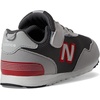 New Balance Kids’ 515 V1 Hook and Loop Sneakers(Castlerock/Raincloud)