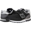 New Balance Kids’ 515 V1 Lace-up Sneaker(Black/Castlerock)