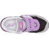 New Balance Kids’ 515 V1 Lace-up Sneaker(Black/Heliotrope)