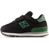 New Balance Kids’ 515 V1 Lace-up Sneaker(Black/Jade)